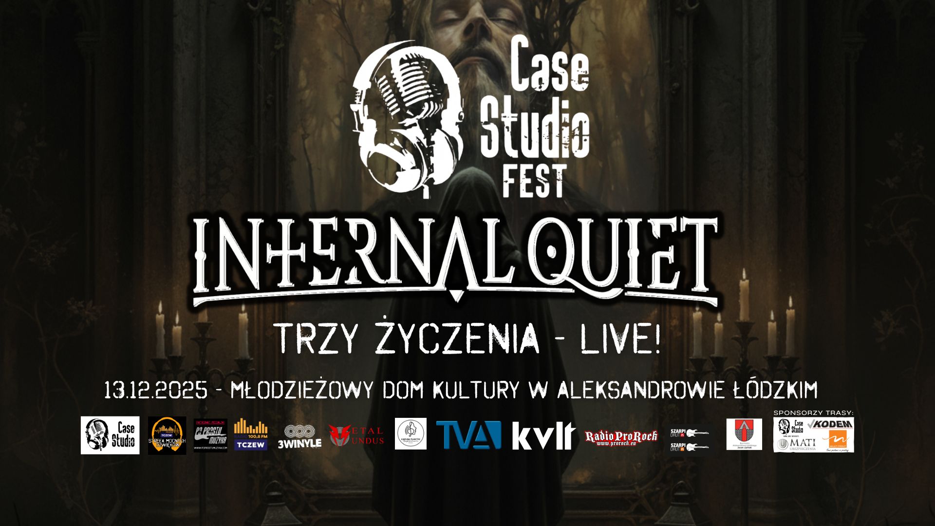 Ostatni koncert 2025 Internal Quiet w MDK Aleksandrów Łódzki Ostatni koncert 2025 Internal Quiet w MDK Aleksandrów Łódzki